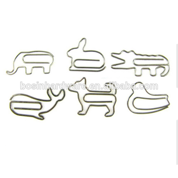 Fashion High Quality Metal Fancy Paper Clips Shape
