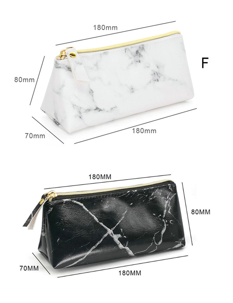 Bolsas de cosméticos de mármol Marble Cosmetic Bags