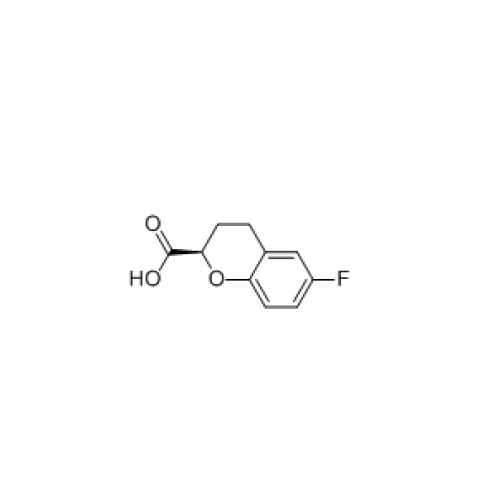 Intermédiaire de l&#39;acide Nebivolol (R) -6-Fluoro-3,4-dihydro-2H-1-benzopyran-2-carboxylique 129101-37-7