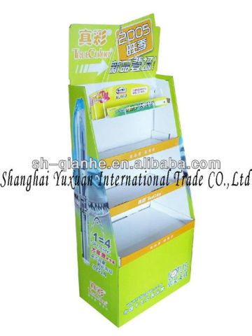 Big stationery goods corrugated display box