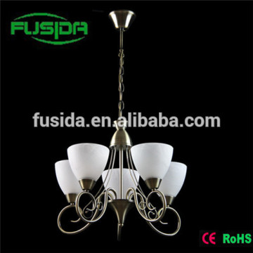 Brass pendant light