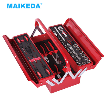 48PCS Multi-Functional Automobile Repair Socket Wrench Tool Set