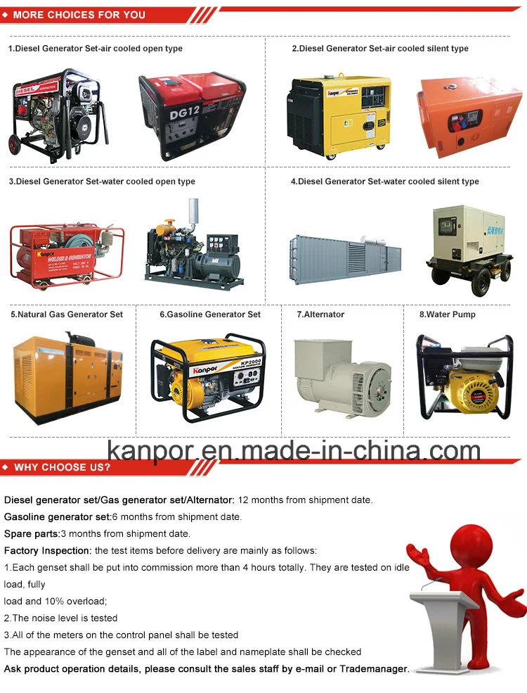 50kVA 40kw China Manufacturer with Weifang Ricardo Engine Diesel Generators