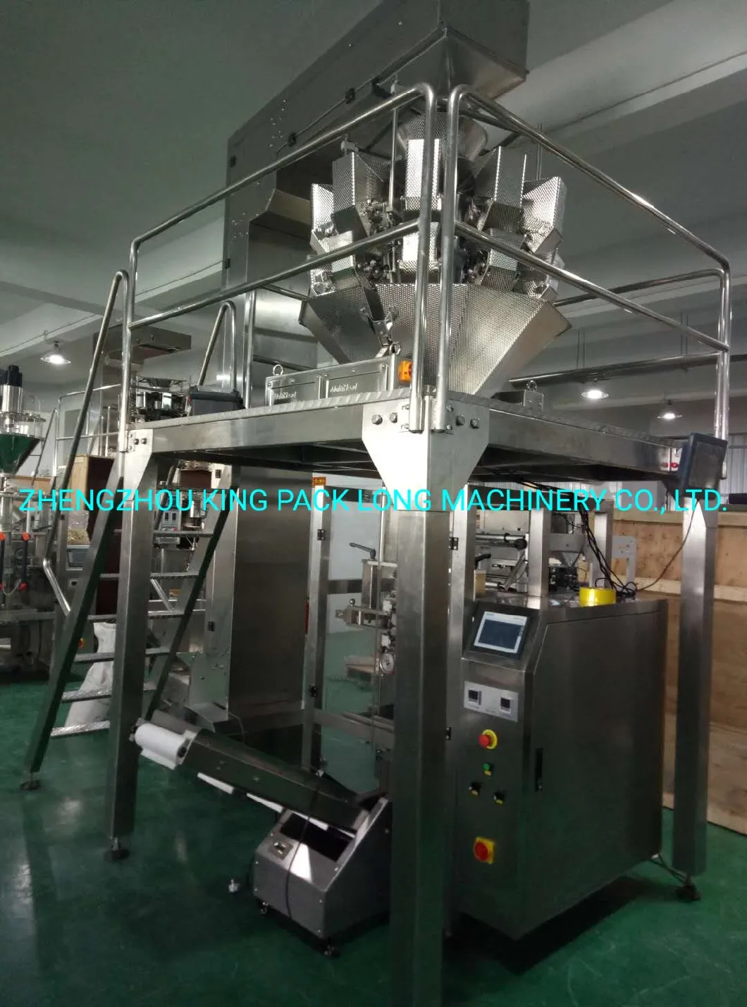 Popular Automatic Grains Packing Machine with 10 Weighers