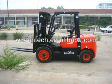 diesel forklift 3 ton, full free lift mast