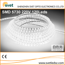 SMD 5730 120 Leds/M Two Color Led Strip With Controller Warm White Pure White