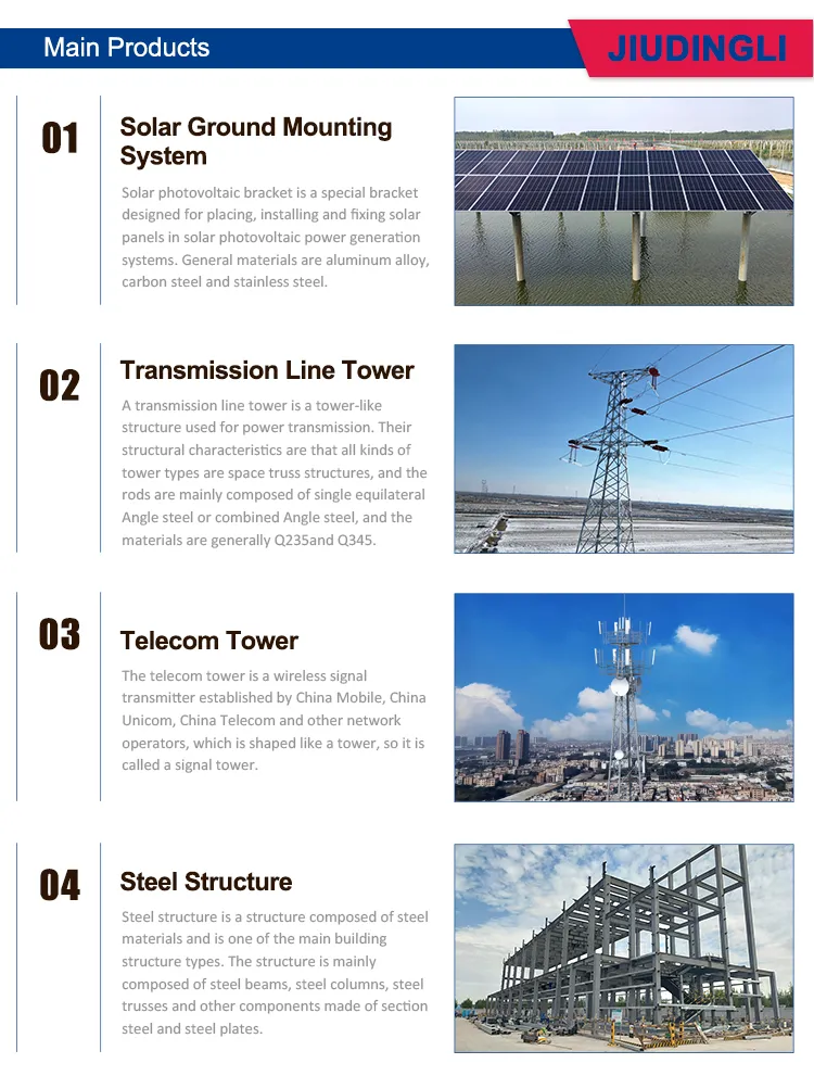 Ground Solar Energy Bracket PV Ground Mounting Structures System with Ground Screw