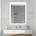 Inteligentne lustro łazienkowe przeciwmgielne ze światłami
