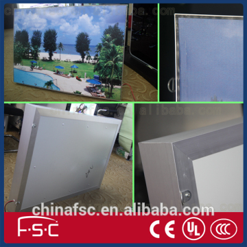 OED/ODM design led frameless fabric light box