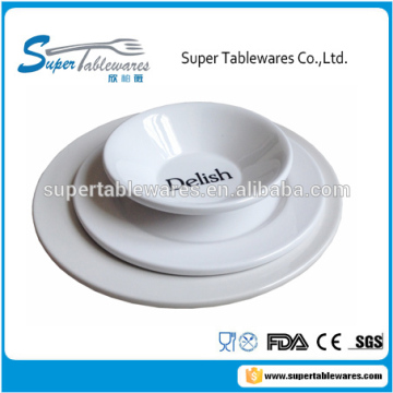 high quality 100% melamine colorful dinnerware sets