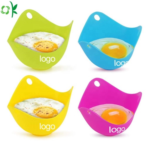 Egg Poacher Copos de silicone para escaldagem de ovos