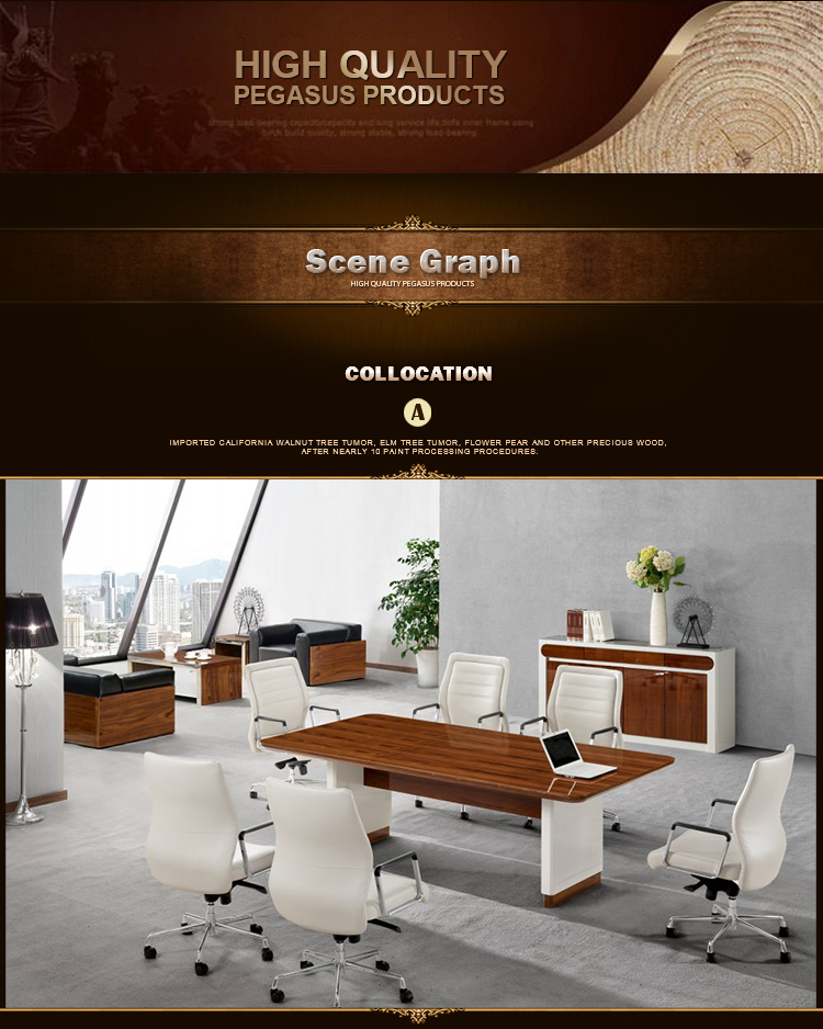 MALANG 0902C Modern popular durable wooden office conference room furniture for sale