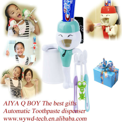 Q Auto Toothpaste dispenserhight 2014 new promotional products novelty items/Wy-080923G