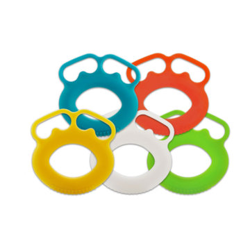 Finger Muscle Workout Silicone Power Exerciser Hand Grip Ring