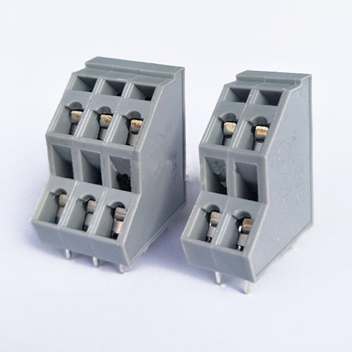 PCB Spring Terminal Block: 7.5/7.62 para pitch