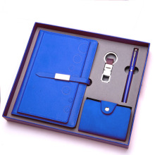 Luxury Leather Gift Set with Custom Logo for Men