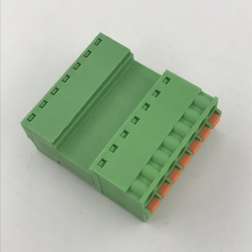 3.81mm pitch 7 pin spring pluggable terminal block