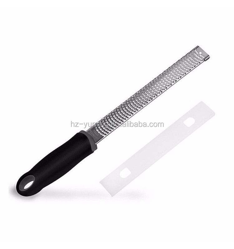 Hot Sale Handheld Kitchen Stainless Steel lemon zester with Cheese Grater Citrus Graters