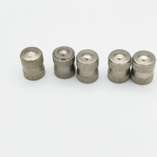 Brass Material Chrome Round Car Tire Valve Caps