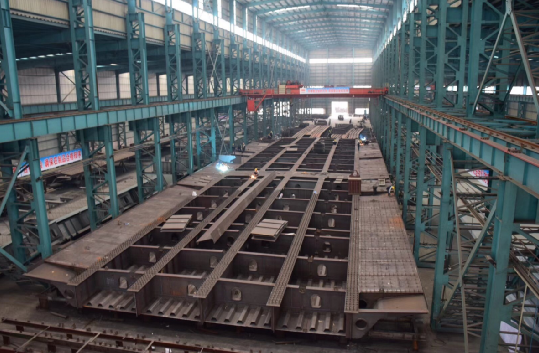 الهيكل الصلب جسر الجسر Steel Structure Overpass Bridge