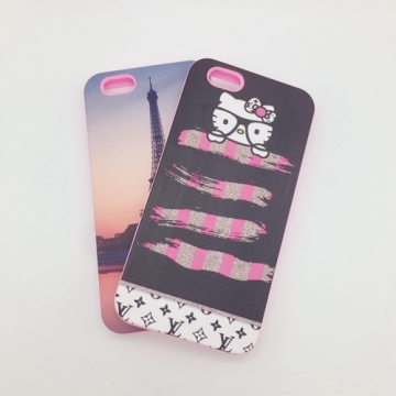 Heat Transfer OEM Design Silicone Phone Cases