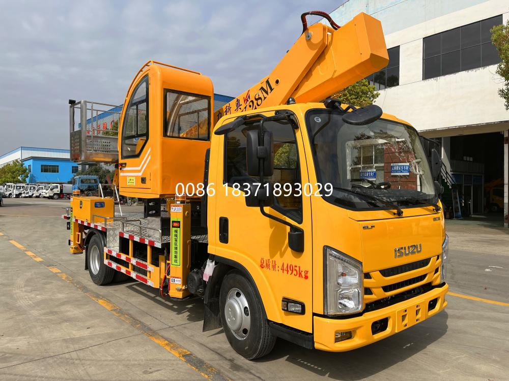 Isuzu 700p Telescopic Aerial Truck 9 Jpg