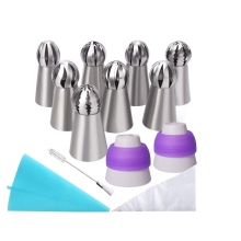 Russian Cake Icing Nozzles Decorating Tip Set