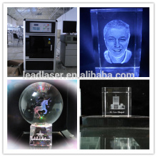 Topping crystal photo inside 3d laser engraving machine