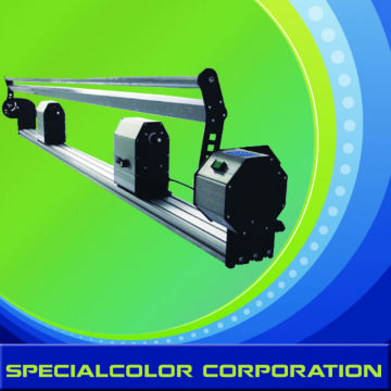 take up device for roll fabric