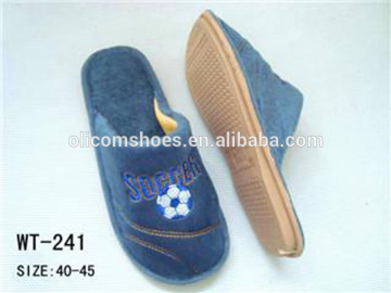 china wholesale men warm slippers, brand name men fuzzy warm slippers, cheap wholesale men winter warm slippers