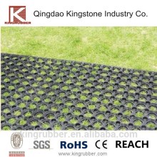 Anti-UV rubber grass mats with connectors