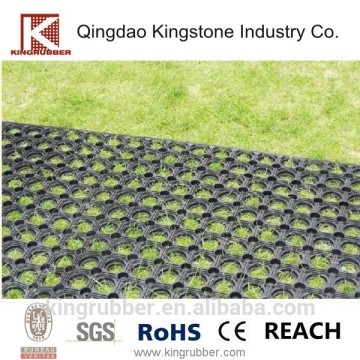 Anti-UV rubber grass mats with connectors