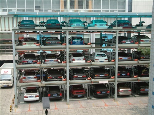 Multilevel Lift-Sliding Automatic Car Parking for Hotel