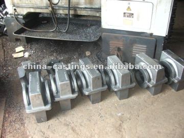 sand casting gas boiler valve part