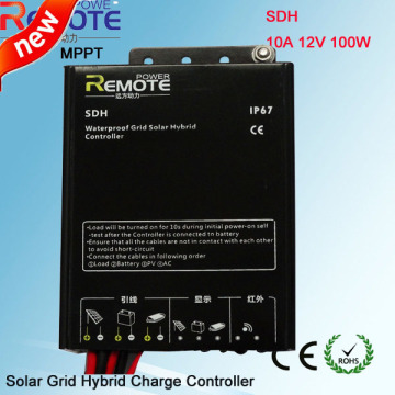 solar grid hybrid charge controller 10A 12V solar street light hybrid controller