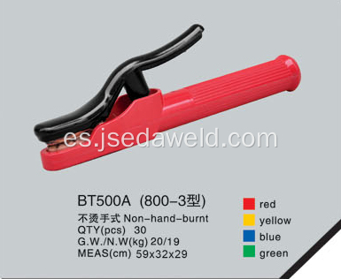 No Hand Burnt Tipo Electrodo Titular BT500A (800-3)