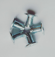 Carbon steel White Zinc Plating Propeller Nuts