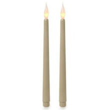 Plastic LED taper candle for party decoration