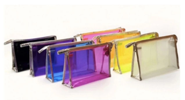 Transparent Customized Toiletry Bag with Large Capacity Cosmetic Bag