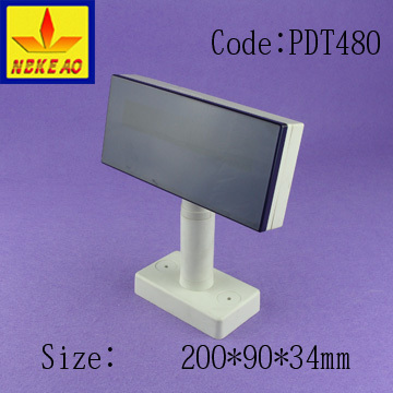 Plastic Desktop Enclosure with plastic handle
