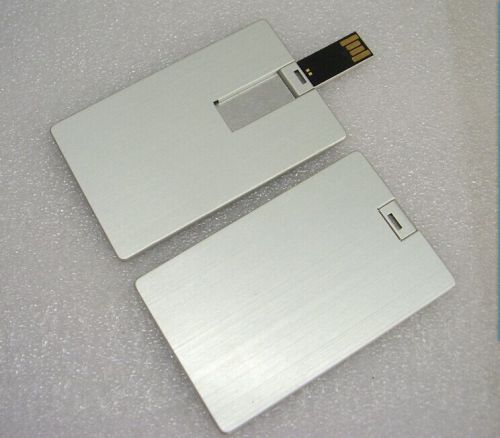 Nieuwste metalen creditcard USB