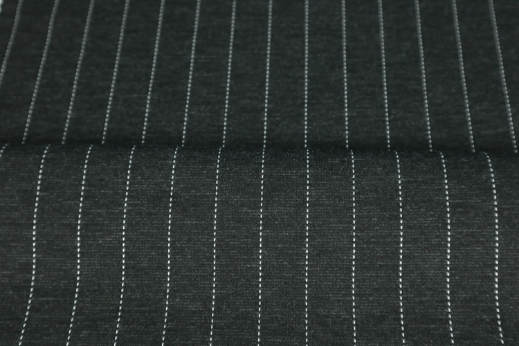 Fashion ponti roma striped stretch women pants ponti roma fabric materials