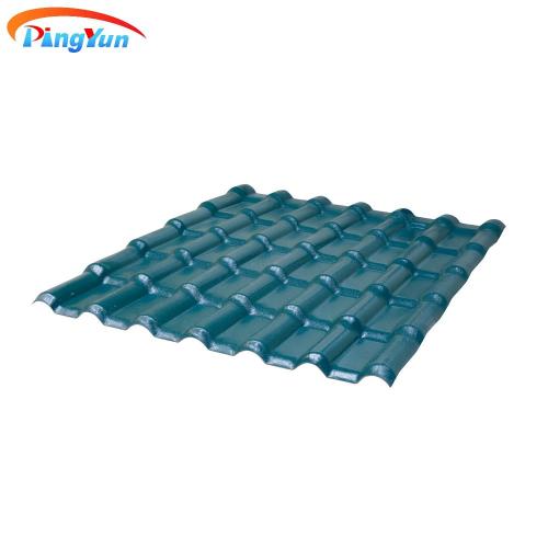 เอกวาดอร์ Teja Espanola PVC Resin Synthetic Resin ASA UPVC หลังคาแผ่นหลังคาพลาสติกสำหรับที่อยู่อาศัย