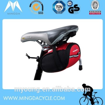 Bicycle under seat pouch