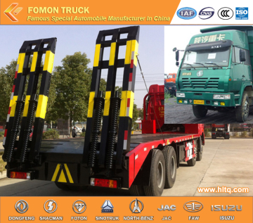 SHACMAN AOLONG 8X4 30tons harvester transport truck