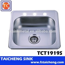 19" Square Kitchen Sink Fregaderos
