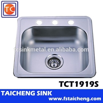19" Square Kitchen Sink Fregaderos