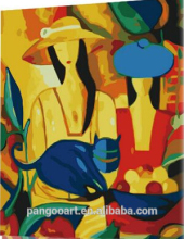 wholesale coloring paintings canvas DIY kids painting 5346