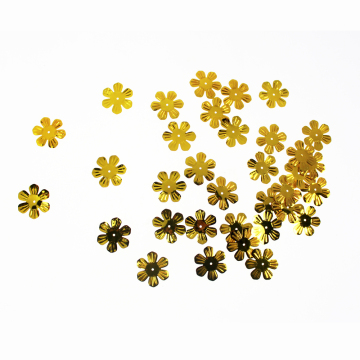 Gold Flower shape Sequin