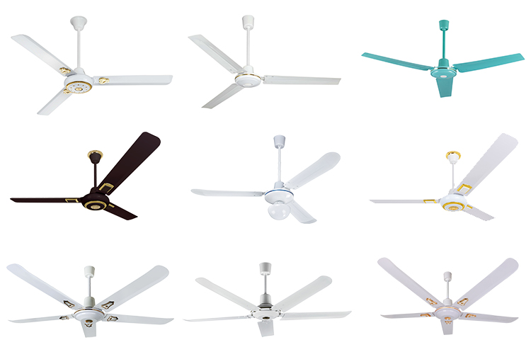 Fashion high velocity rotating electric ceiling fan 56 inch fancy remote control ceiling fans